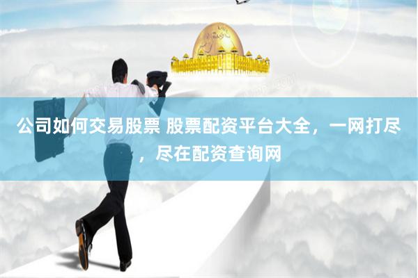 公司如何交易股票 股票配资平台大全，一网打尽，尽在配资查询网